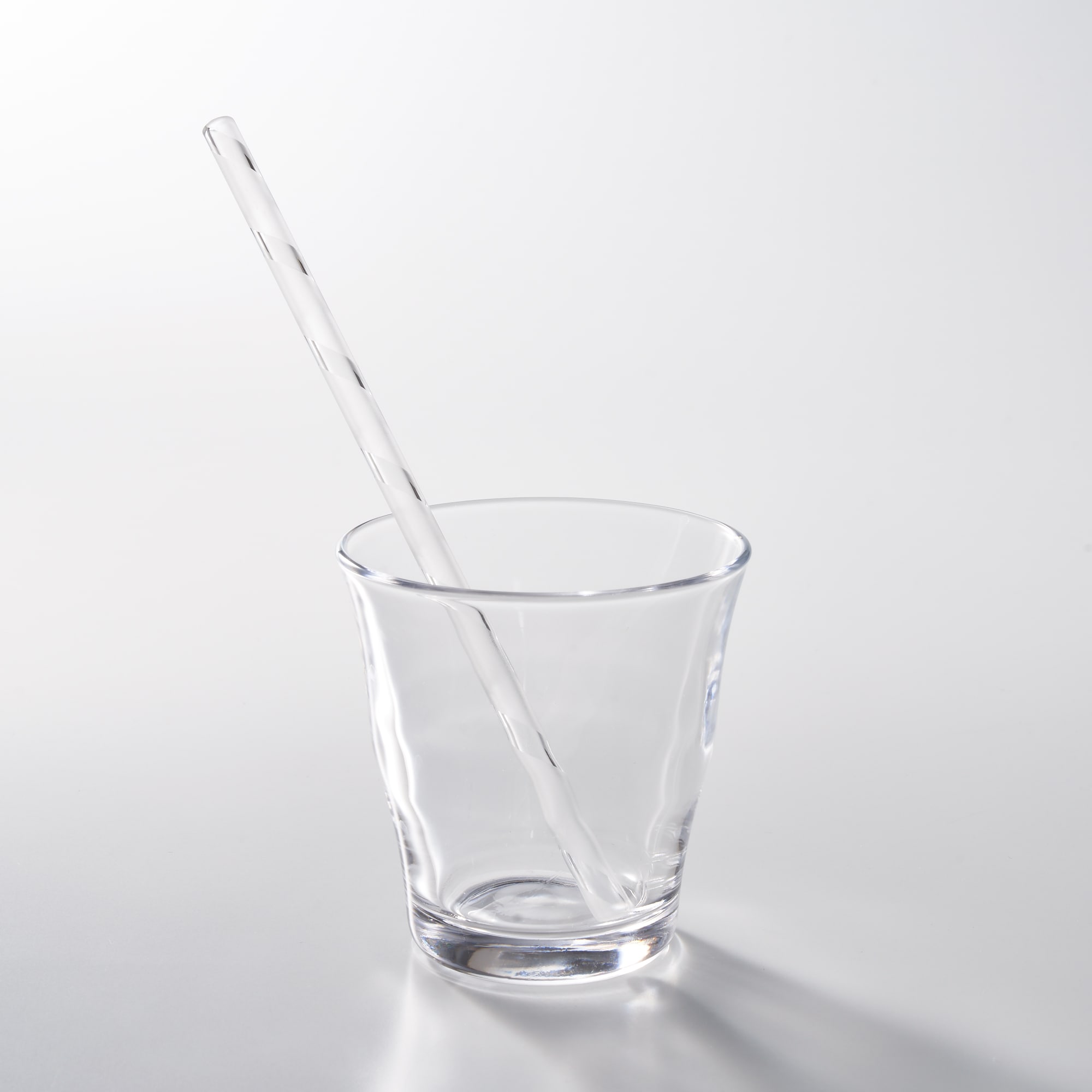 ガラスストロー「らせん」 1本