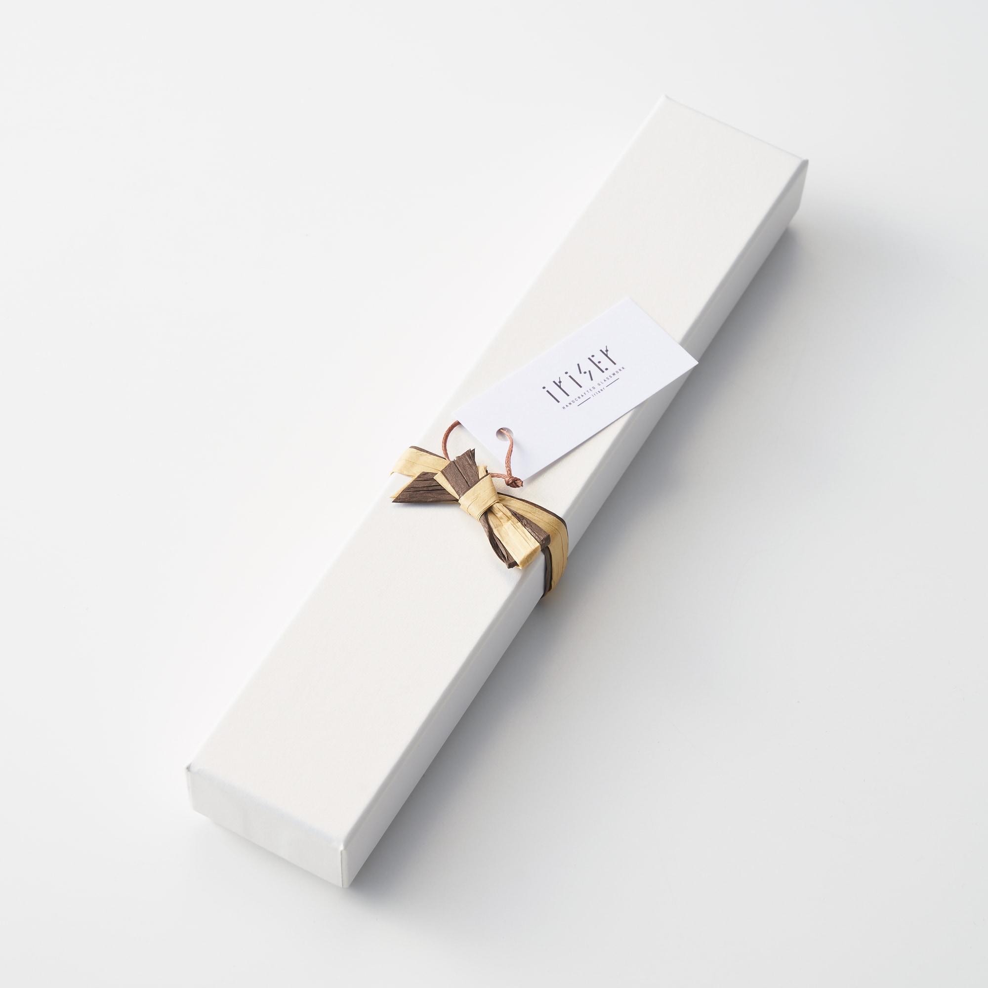 ガラスストロー「チェック」 1本