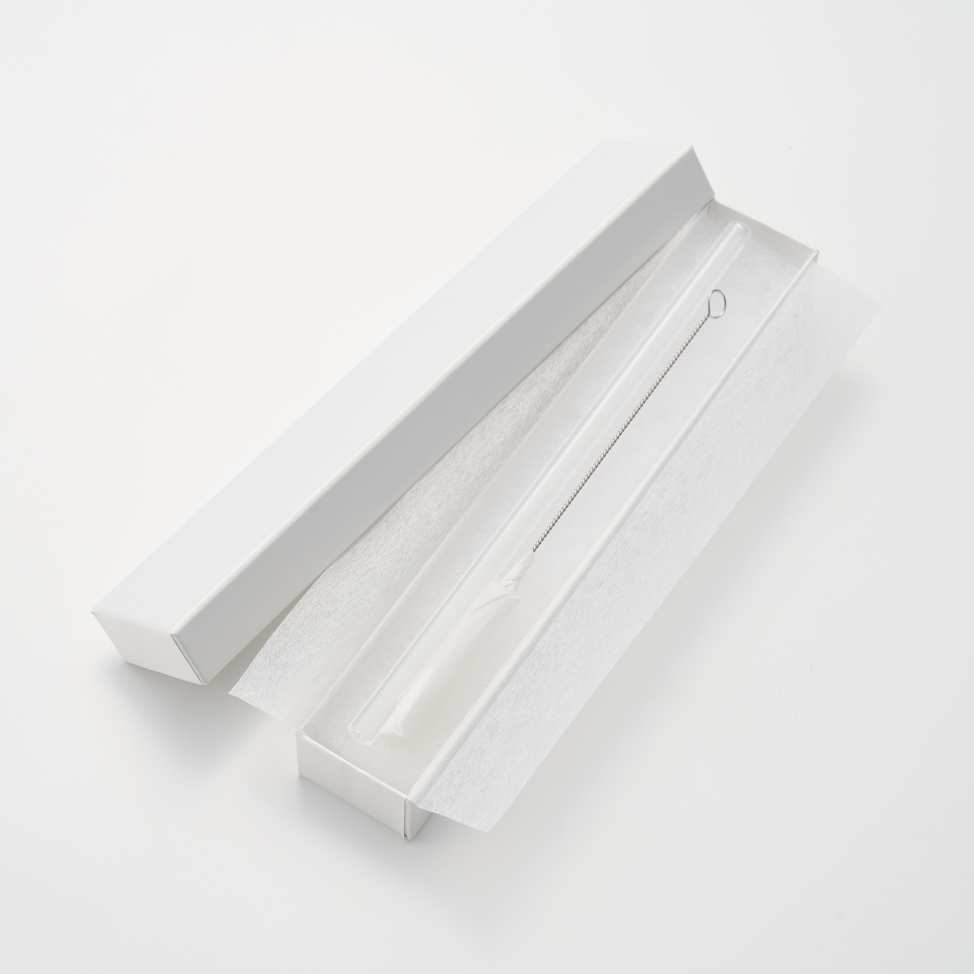 ガラスストロー「ストライプ」1本