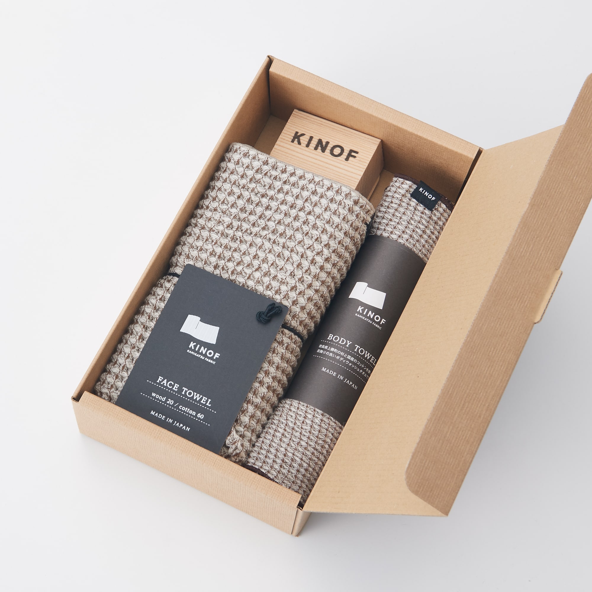 KINOＦお風呂タオルセット