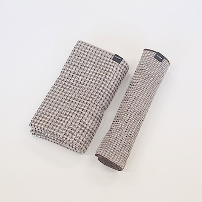 KINOＦお風呂タオルセット　ブラウン