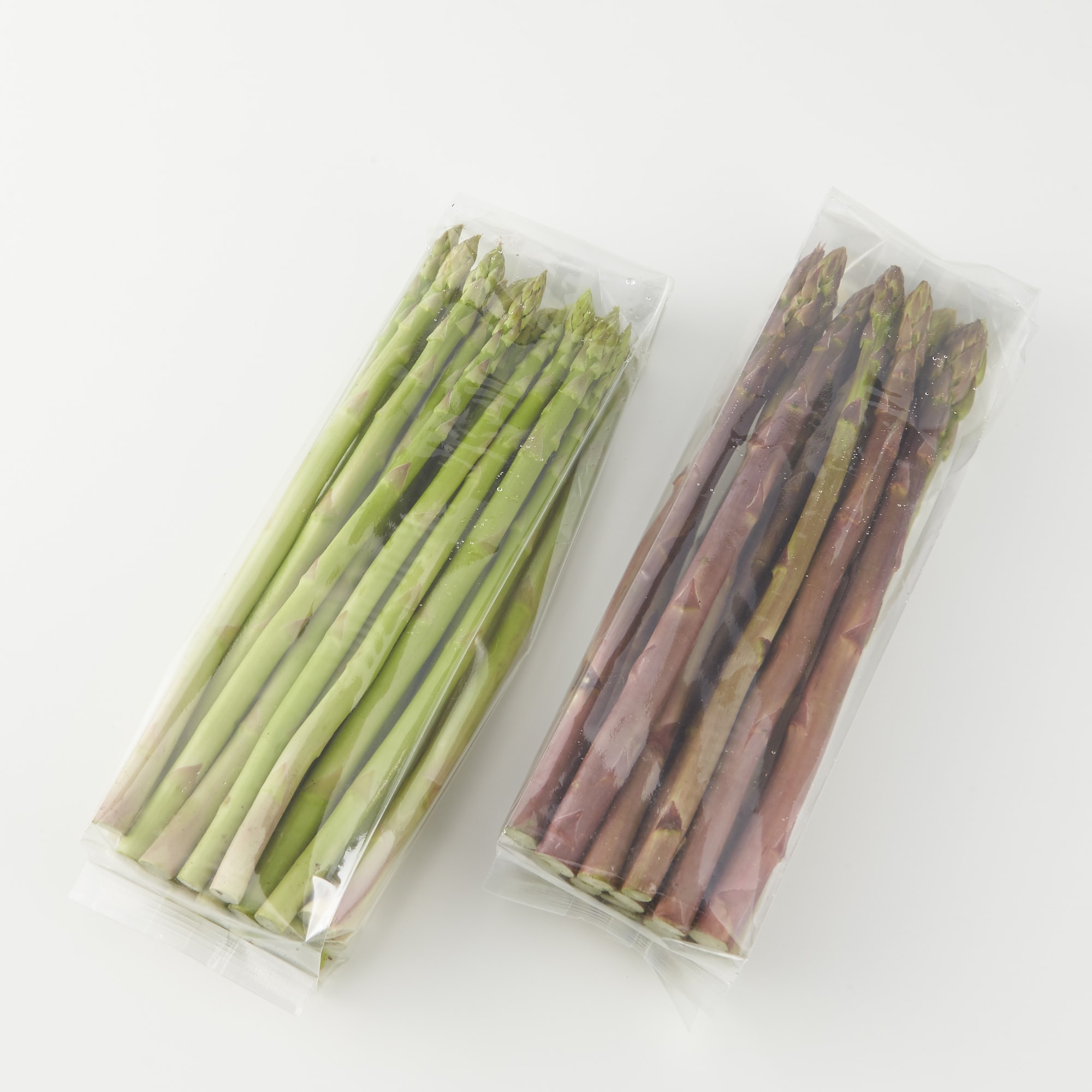 新潟県産　飯塚農園の「アスパラガス」（グリーン＆紫ミックス）約１ｋｇ