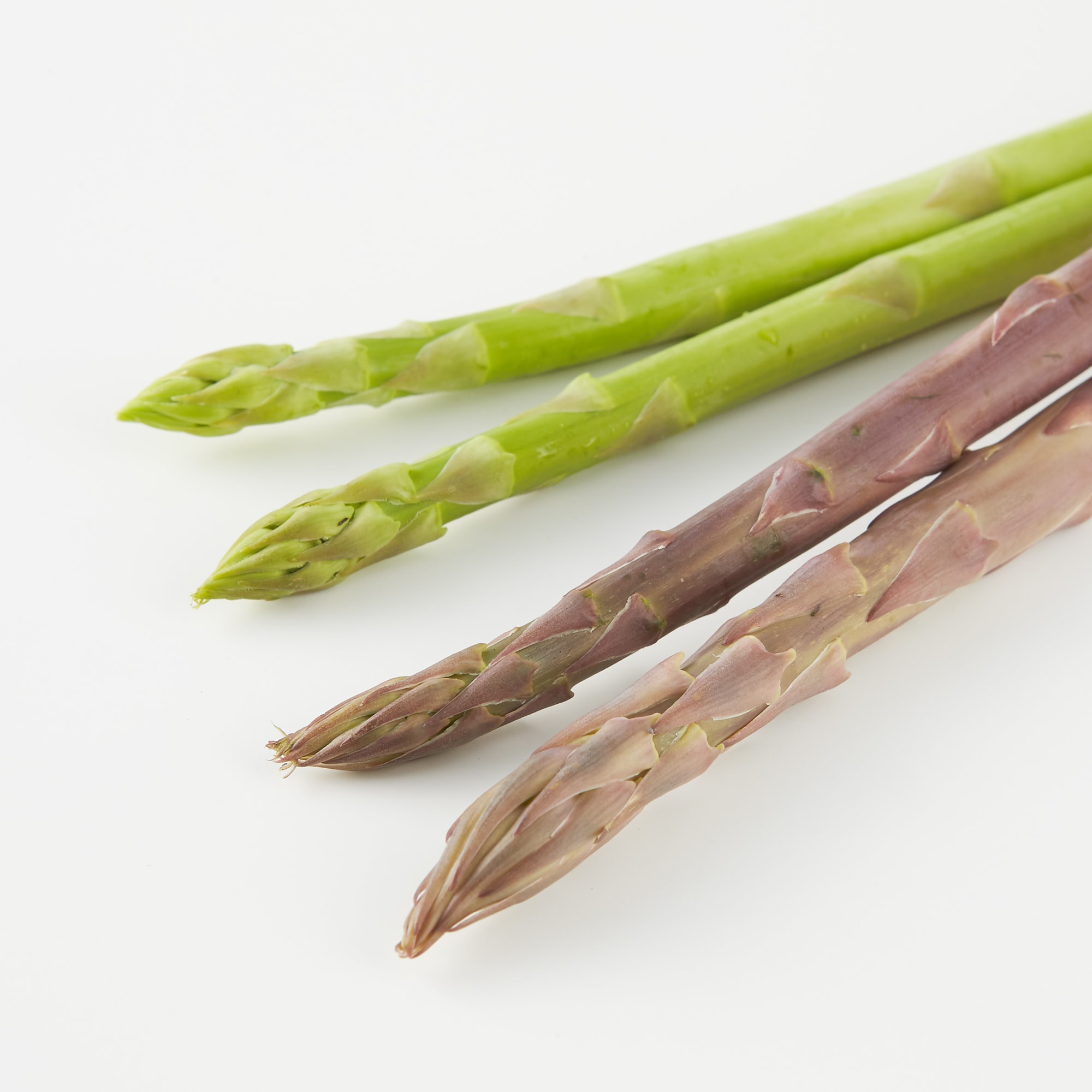 新潟県産　飯塚農園の「アスパラガス」（グリーン＆紫ミックス）約１ｋｇ