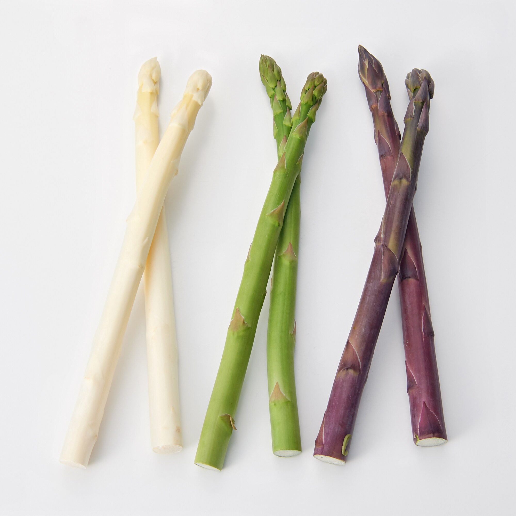 佐賀県産　橋本さん家のアスパラ（グリーン＆ホワイト＆紫ミックス）家庭用・約１ｋｇ