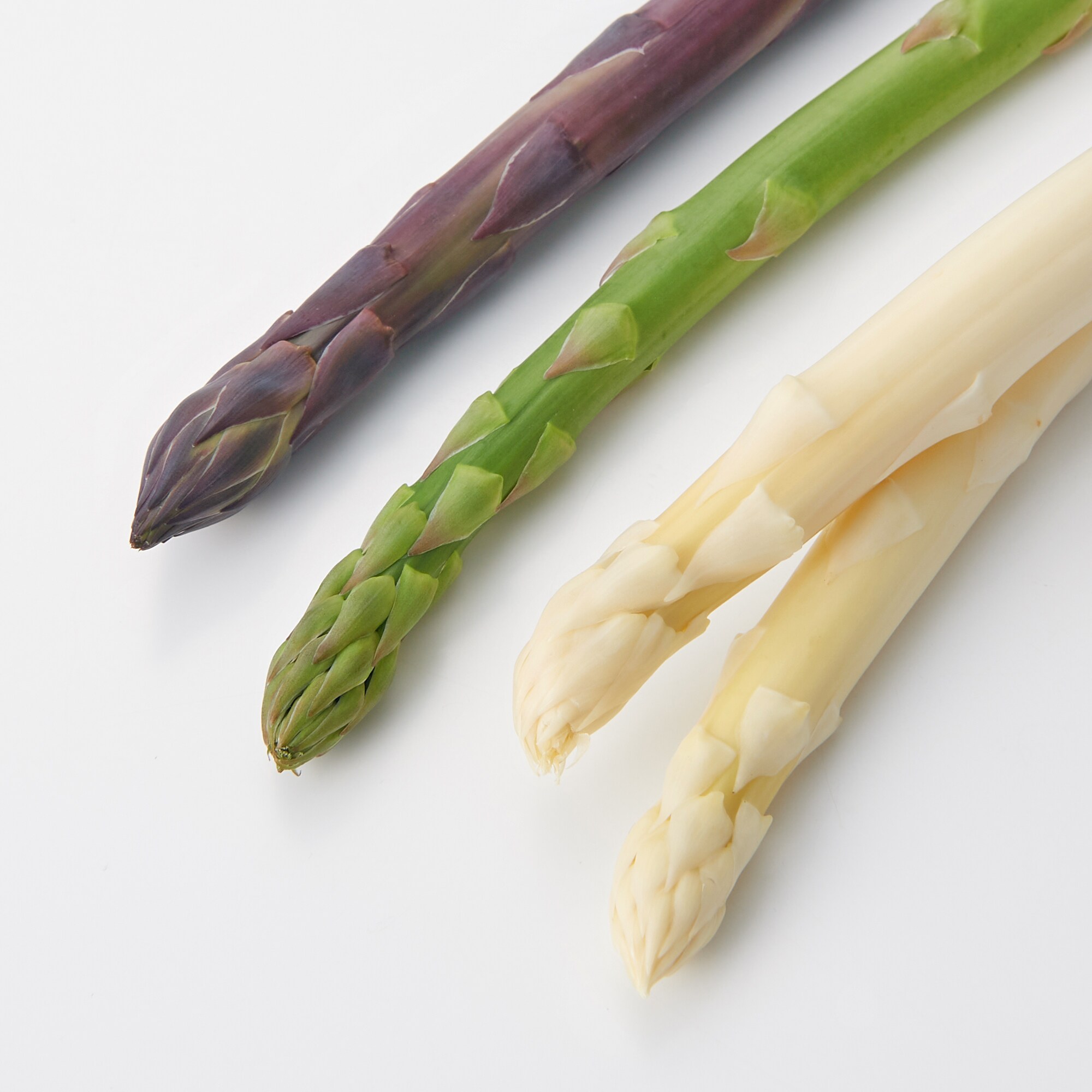 佐賀県産　橋本さん家のアスパラ（グリーン＆ホワイト＆紫ミックス）家庭用・約１ｋｇ