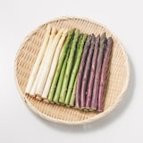 佐賀県産　橋本さん家のアスパラ（グリーン＆ホワイト＆紫ミックス）家庭用・約１ｋｇ