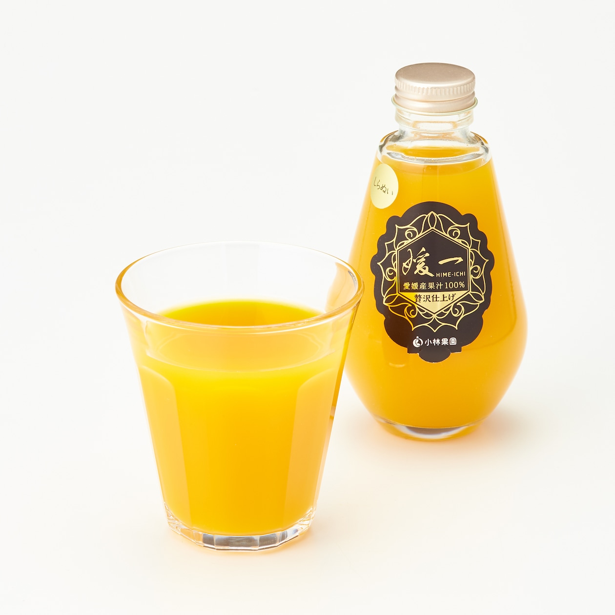 小林果園の飲み比べ「媛一小瓶ジュース」Ｂ 200ml×5種セット