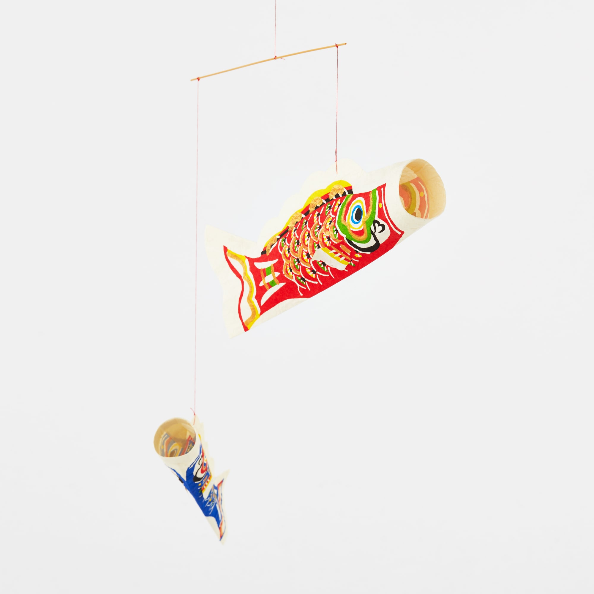 八尾和紙　鯉のぼり　モビール