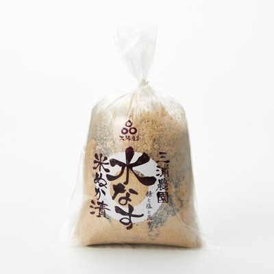 大阪府泉州産　水なすぬか漬け６個入