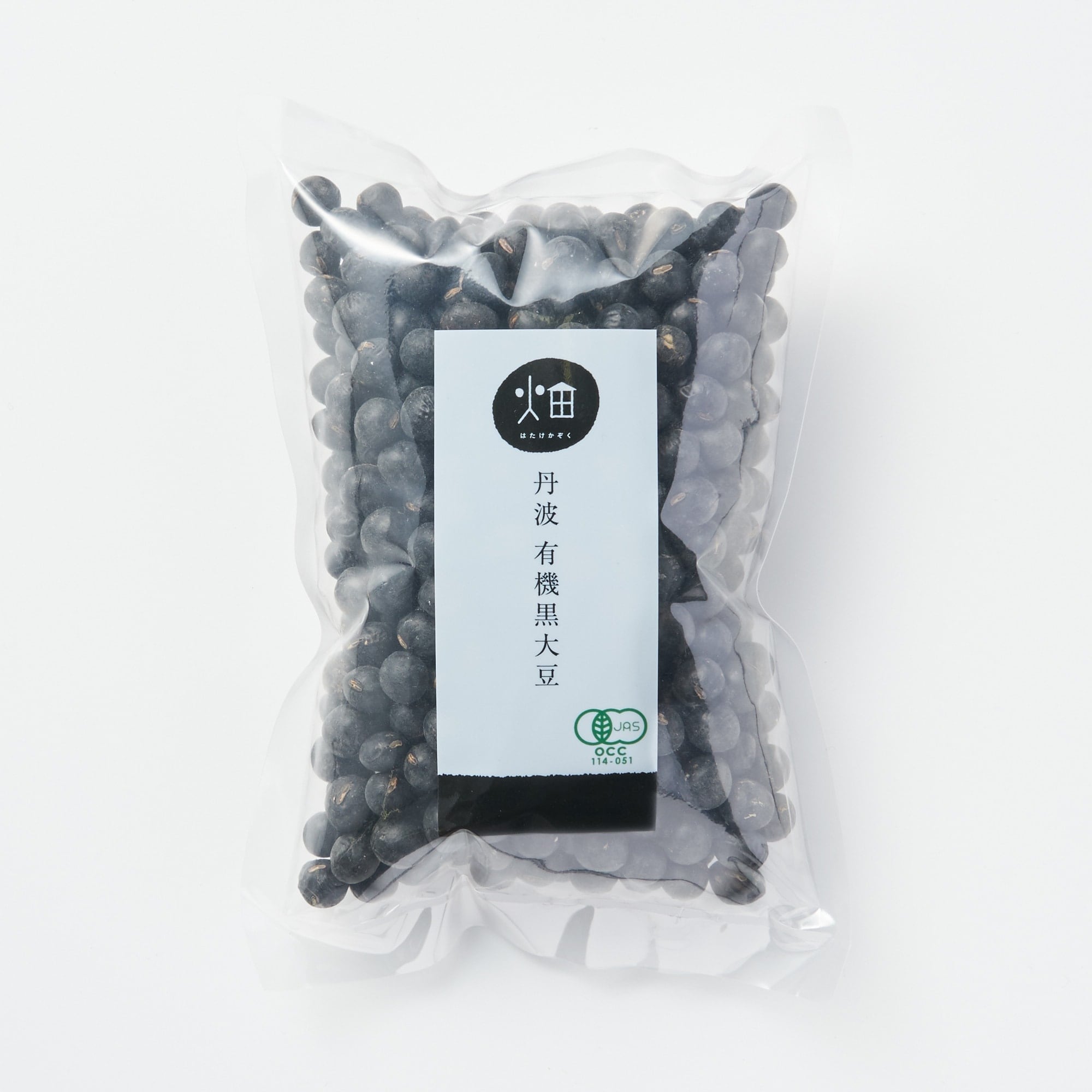 兵庫県産 丹波黒豆 黒大豆 300ｇ（有機JAS）　