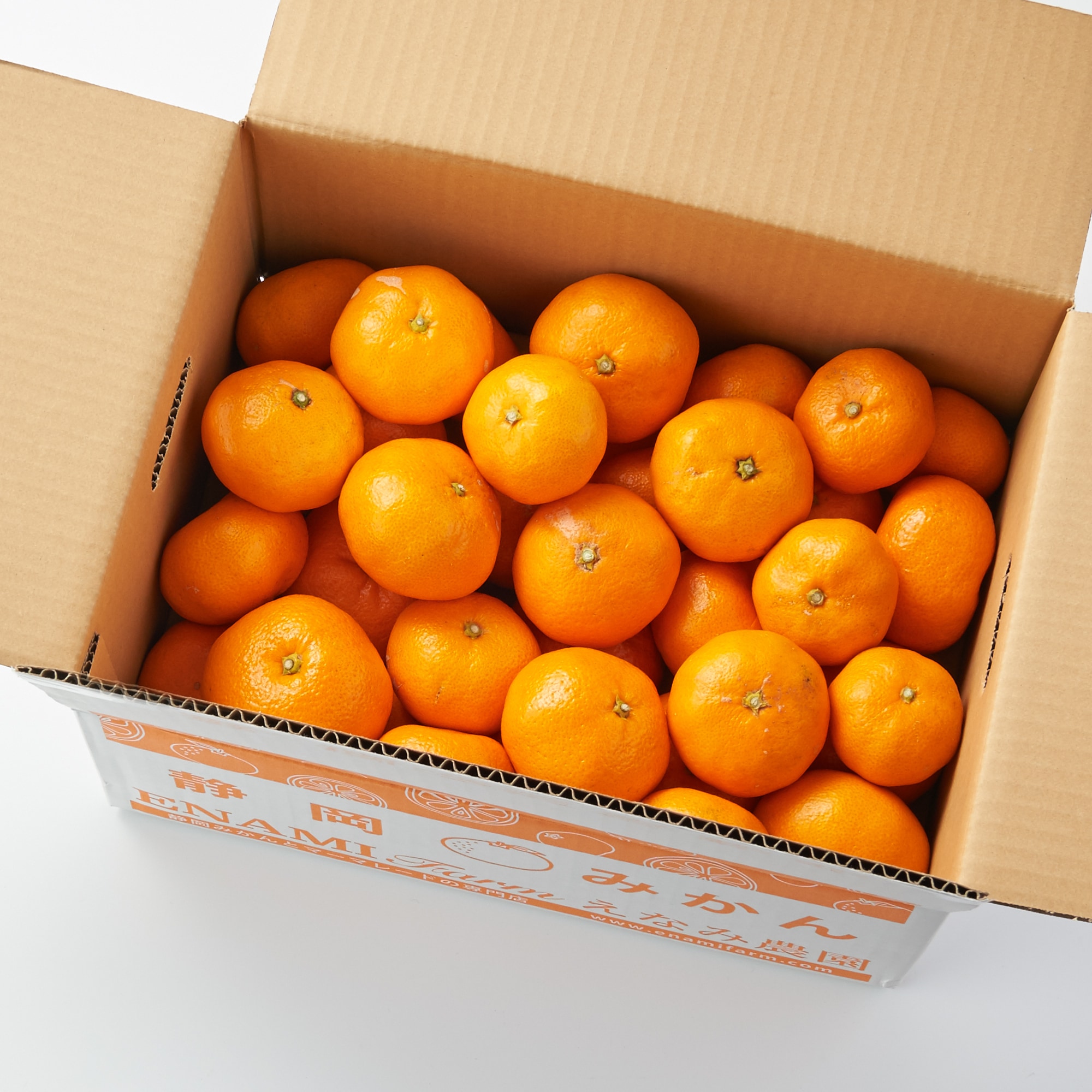 静岡県産 えなみ農園の「青島みかん」 家庭用 S～2L混合 約4