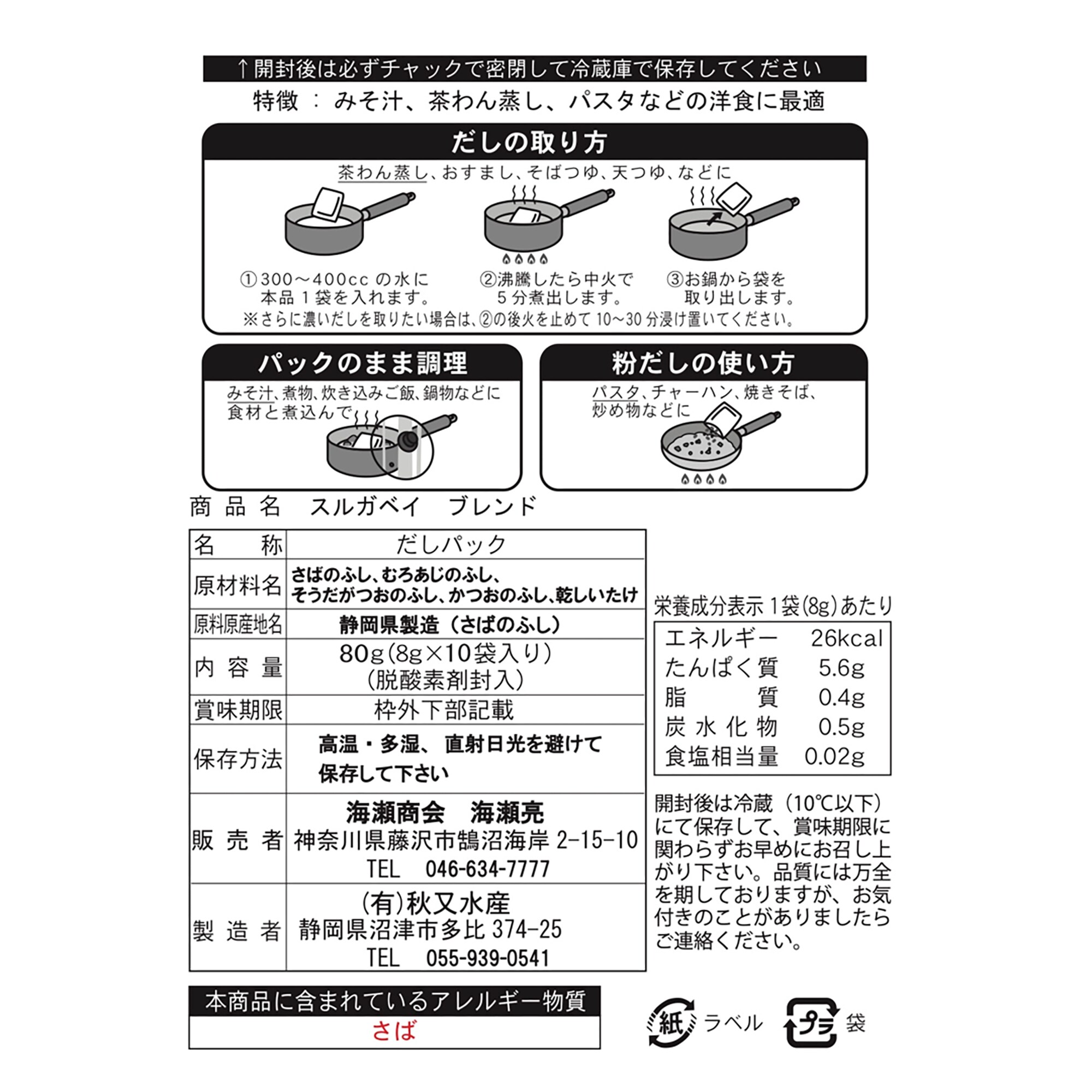 ＮＩＣＡＴＡ　出汁パック３種＋フラワーボニートセット