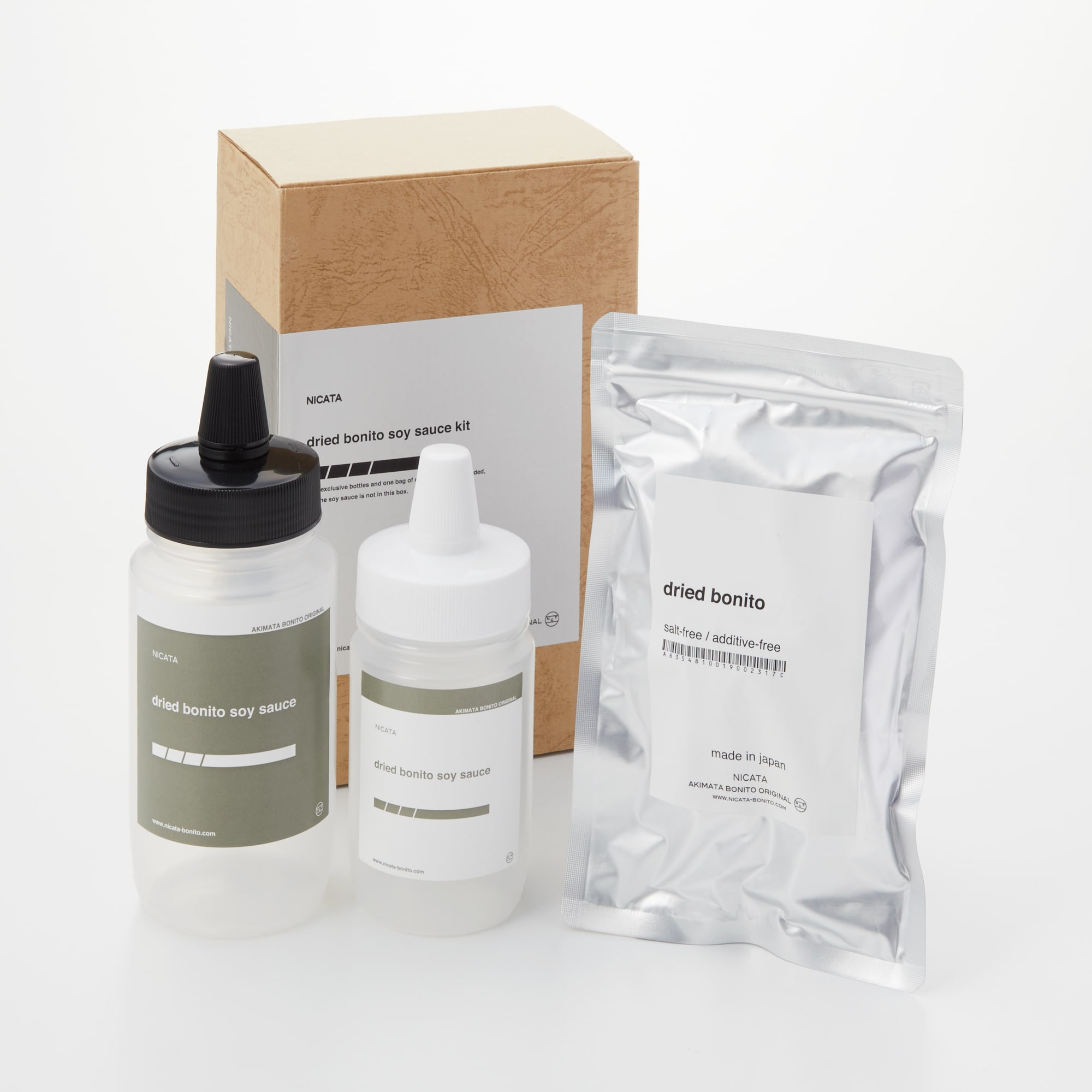 ＮＩＣＡＴＡ　出汁醤油作成キット