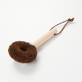 和歌山県　高田耕造商店の「しゅろのやさしいたわし」　フライパン用　ブナ柄