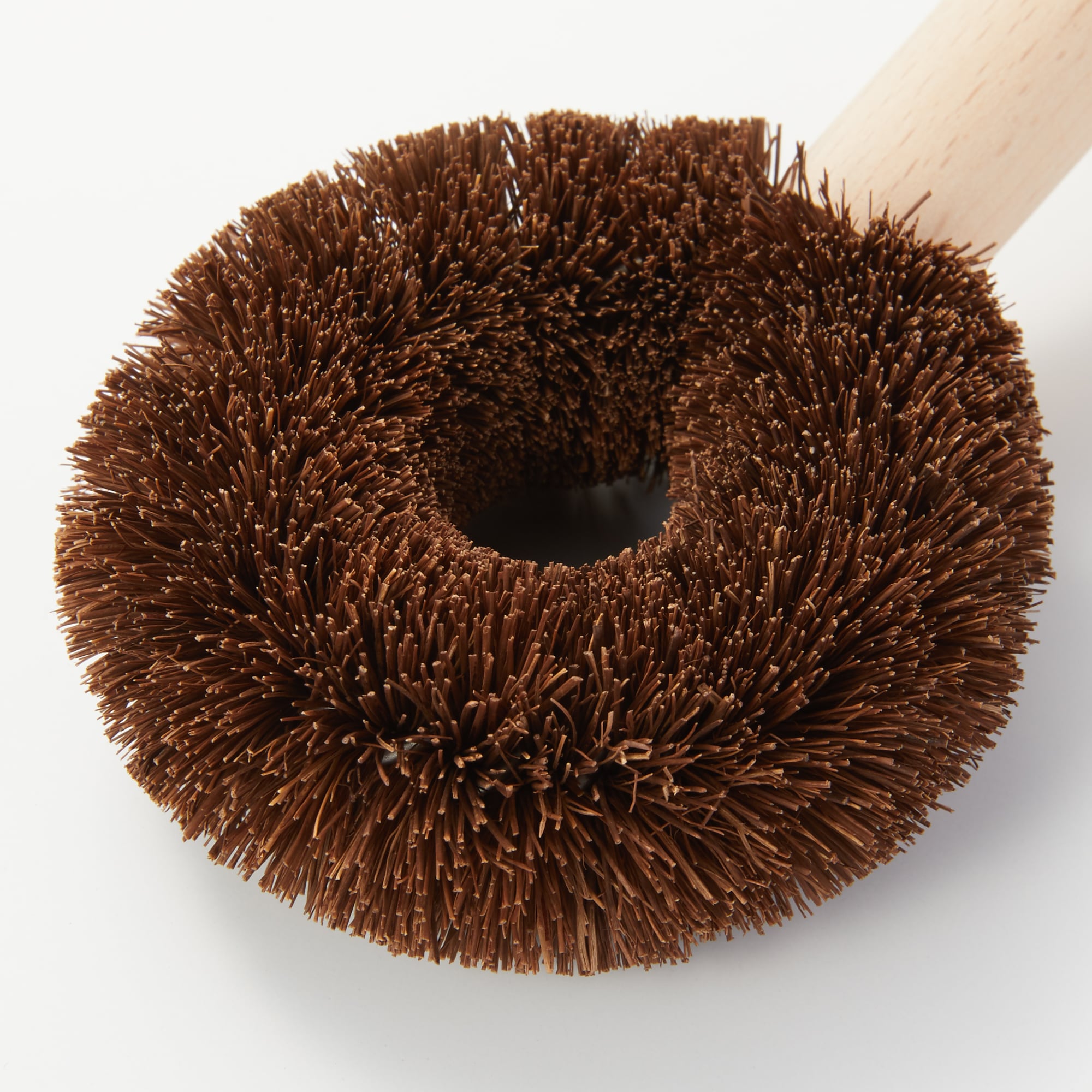 和歌山県　高田耕造商店の「しゅろのやさしいたわし」　フライパン用　ブナ柄