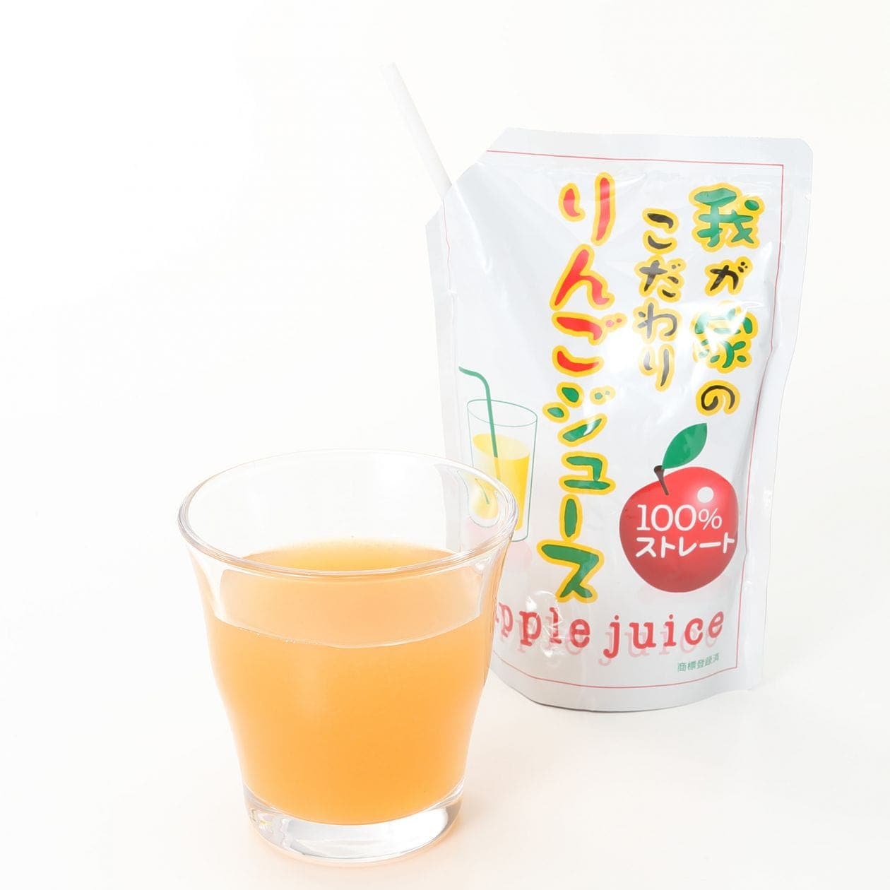 秋田県さとう果樹園　我が家のこだわりりんごジュース(王林)　１８０ｍｌ×２０袋