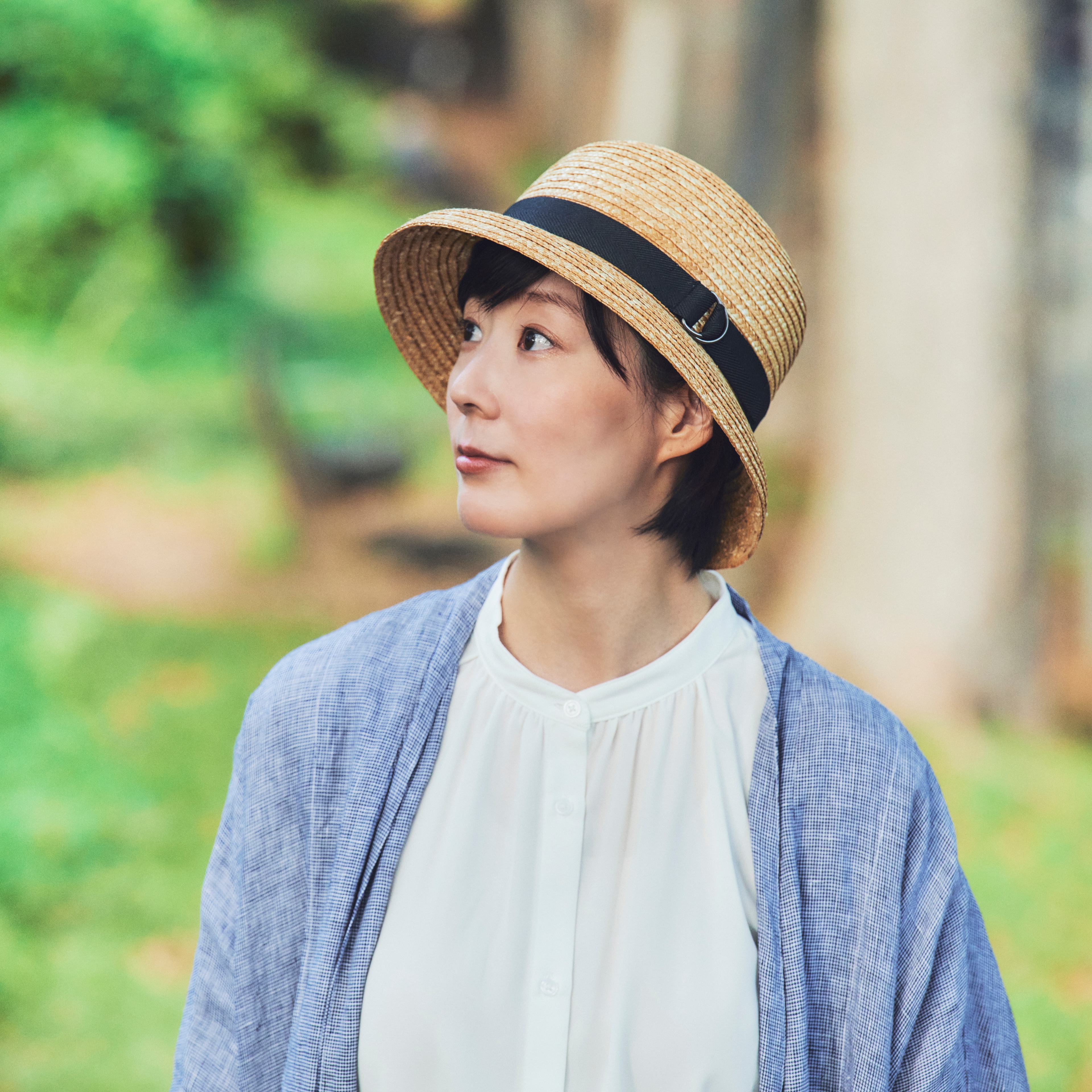 埼玉県　田中帽子の麦わら帽子「クロッシェハット（マノン）」