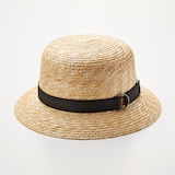 埼玉県　田中帽子の麦わら帽子「クロッシェハット（マノン）」