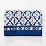 こぎん刺し　名刺入れ　青