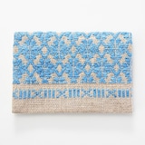 こぎん刺し　名刺入れ　草木染め（藍）