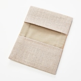 こぎん刺し　名刺入れ　草木染め（りんご）