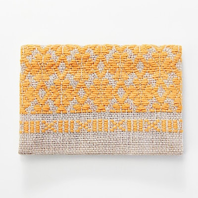 こぎん刺し　名刺入れ　草木染め（りんご）