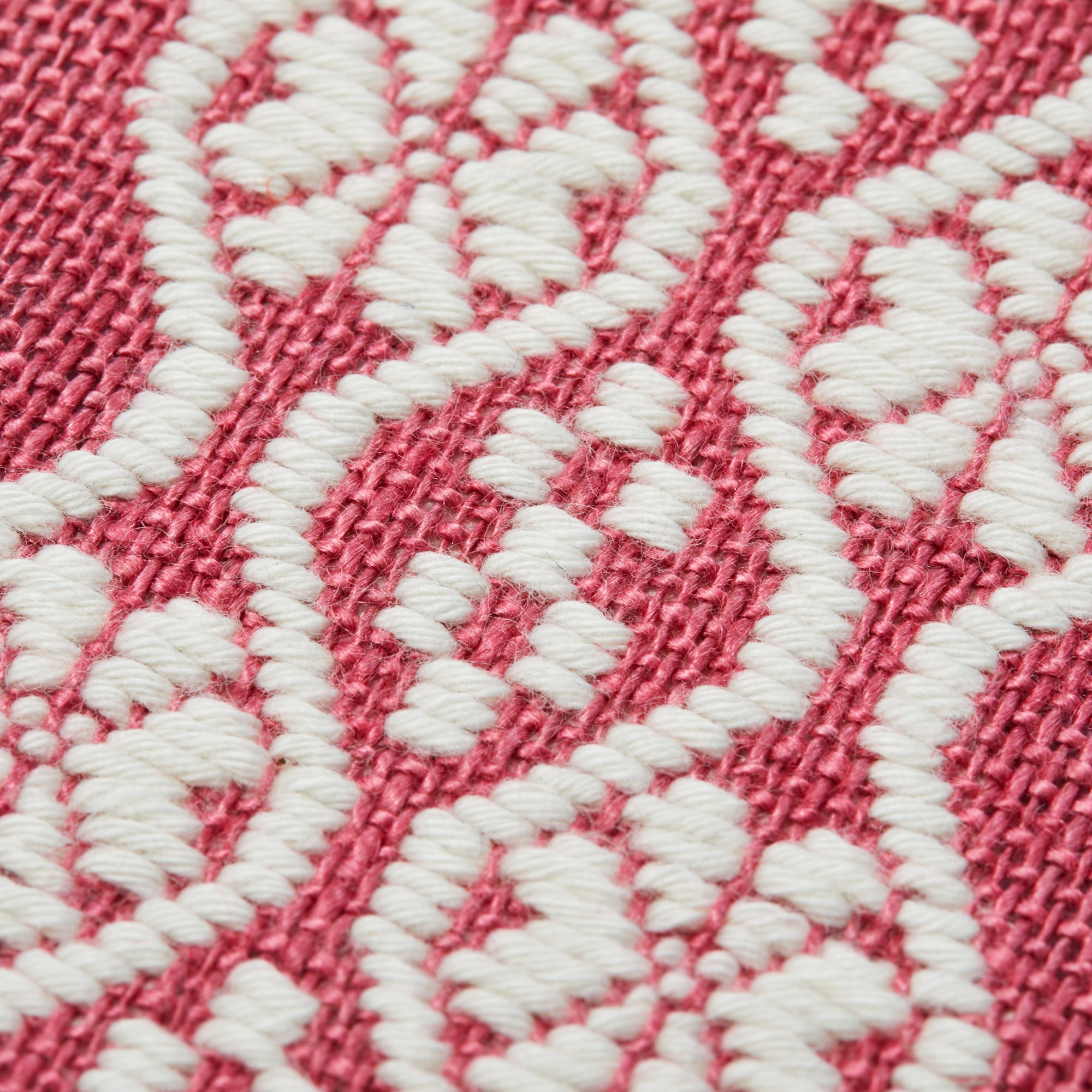 こぎん刺し　フリーケース　ピンク