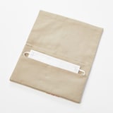 こぎん刺し　フリーケース　生成り