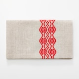 こぎん刺し　フリーケース　生成り