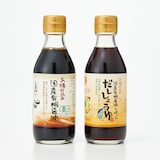 兵庫県　足立醸造　蔵元の醤油ギフト（国産有機醤油・だし醤油）各２００ｍｌ