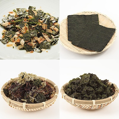 【送料込み】宮城県塩竈市　「海苔ソムリエが選んだ海苔４点セット」