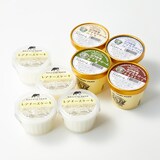 【送料込み】信州　長門牧場　アイスクリーム・レアチーズケーキセット
