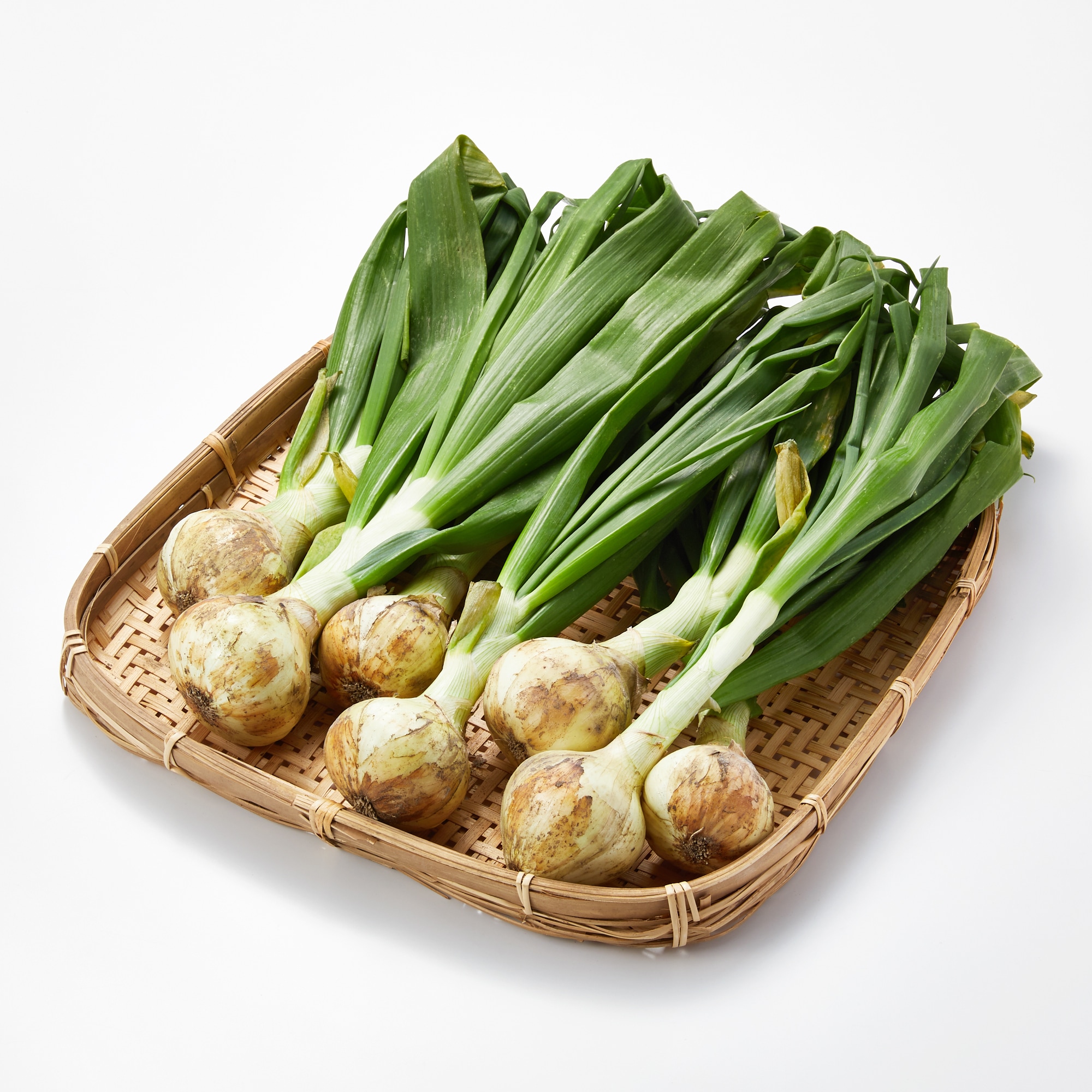 兵庫県淡路島産　花岡農恵園の自然栽培「葉付きたまねぎ」　小玉サイズ　約２ｋｇ