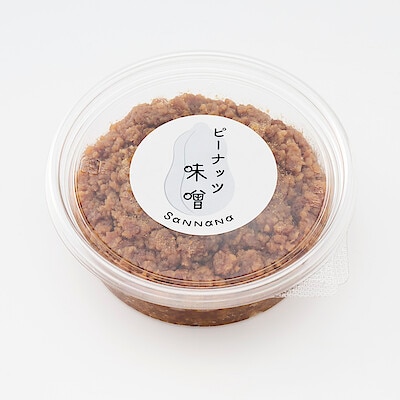 福井　三七味噌の「ピーナッツ味噌」３００ｇ