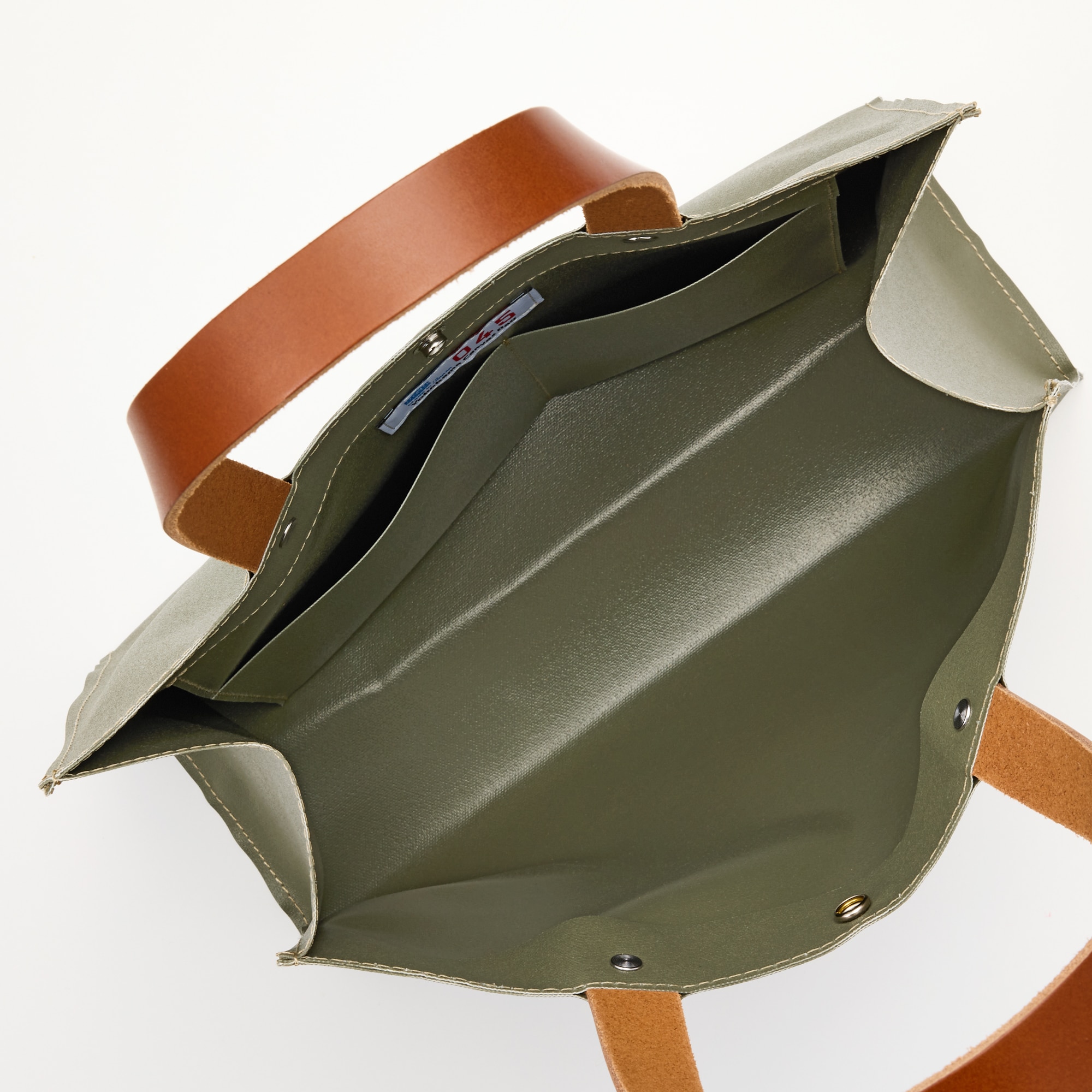 横濱帆布鞄　Ｇ　オリーブ（森野艦船帆布）