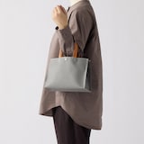 横濱帆布鞄　Ｈ　グレー（森野艦船帆布）