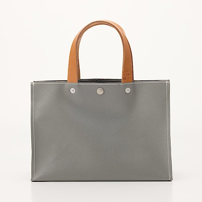 横濱帆布鞄　Ｈ　グレー（森野艦船帆布）