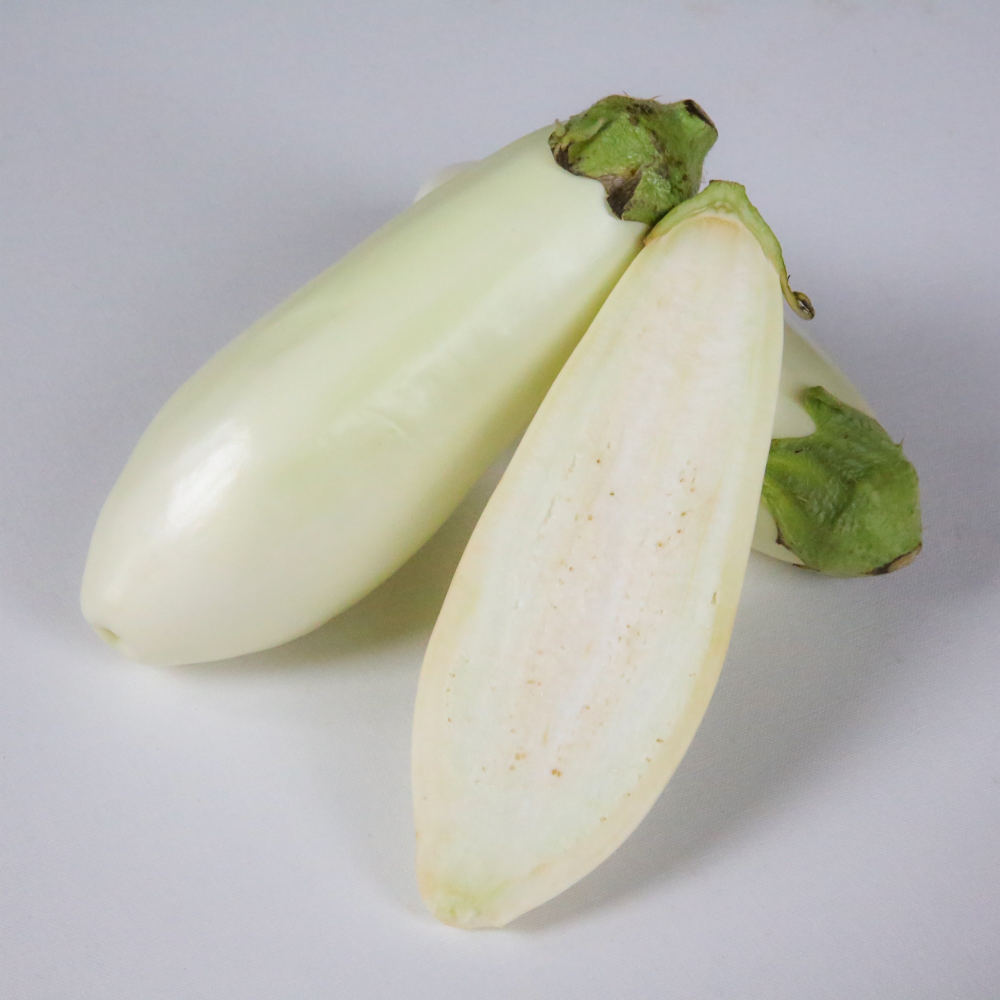 愛知県産　小清水農園の白なす「とろ～り旨なす」　約２ｋｇ