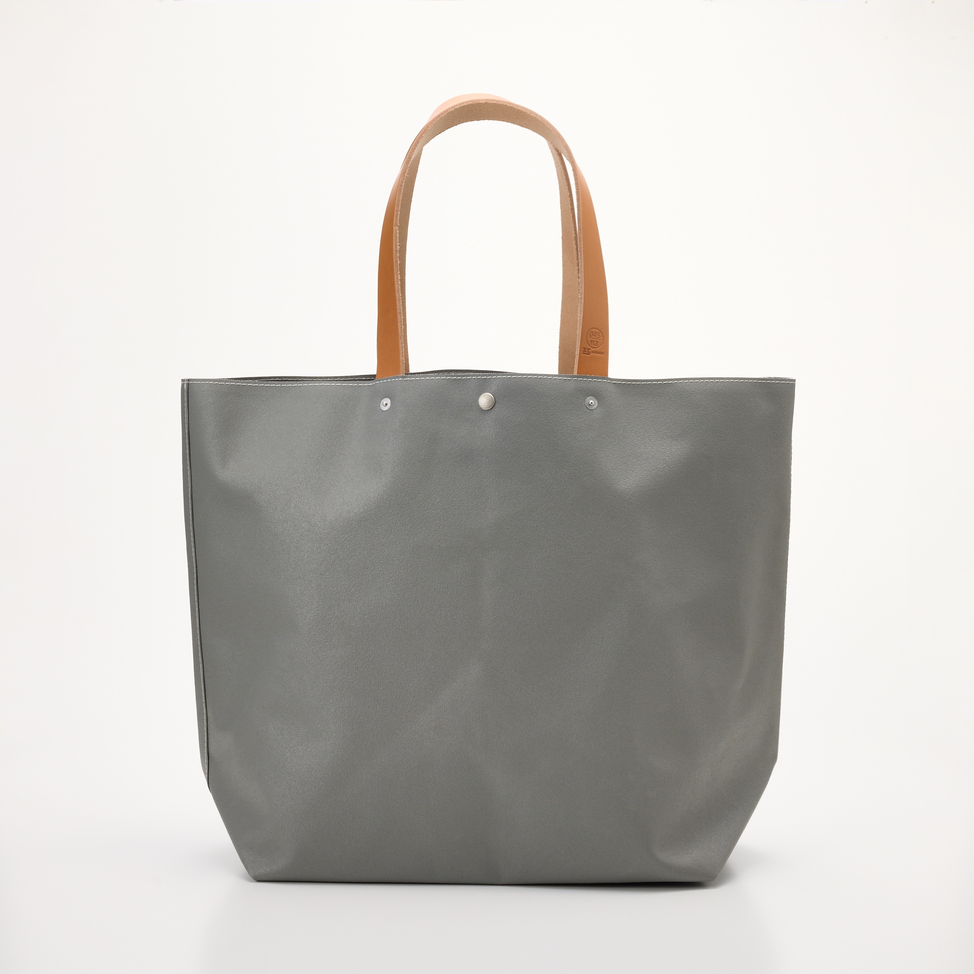 横濱帆布鞄　Ｄ　グレー（森野艦船帆布）