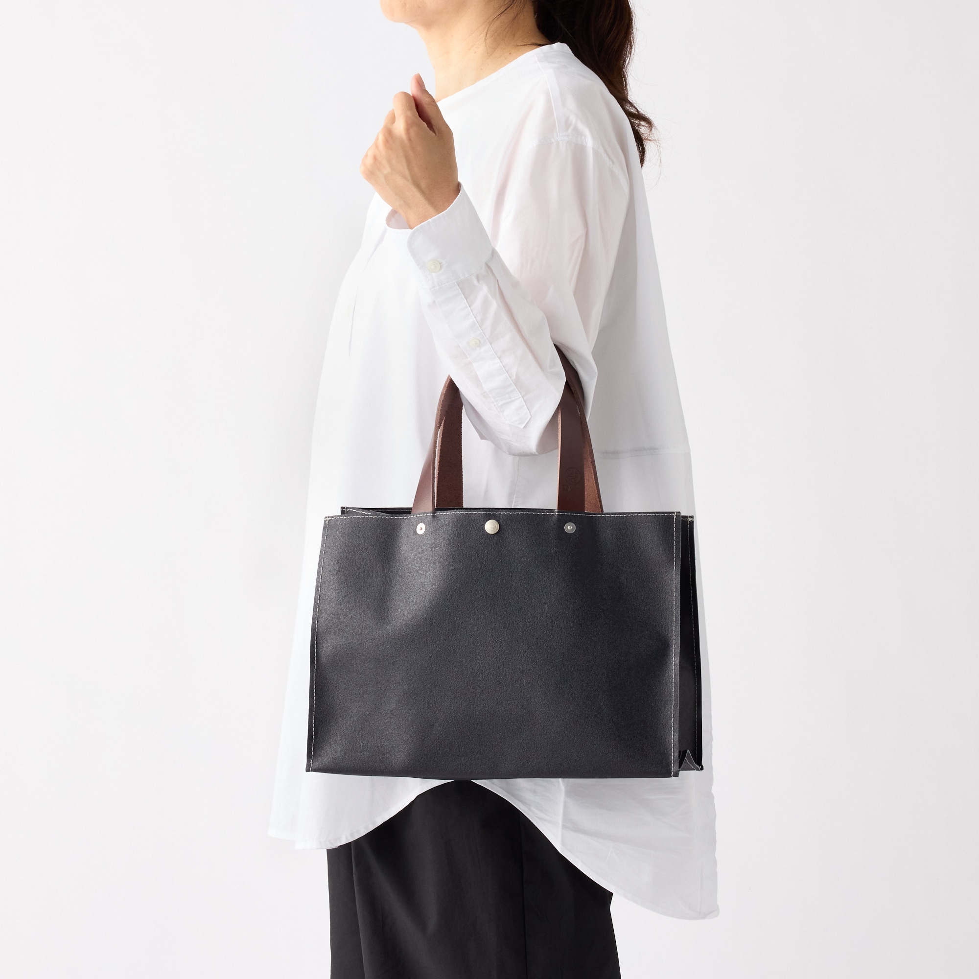 横濱帆布鞄　Ｇ　ネイビー（森野艦船帆布）