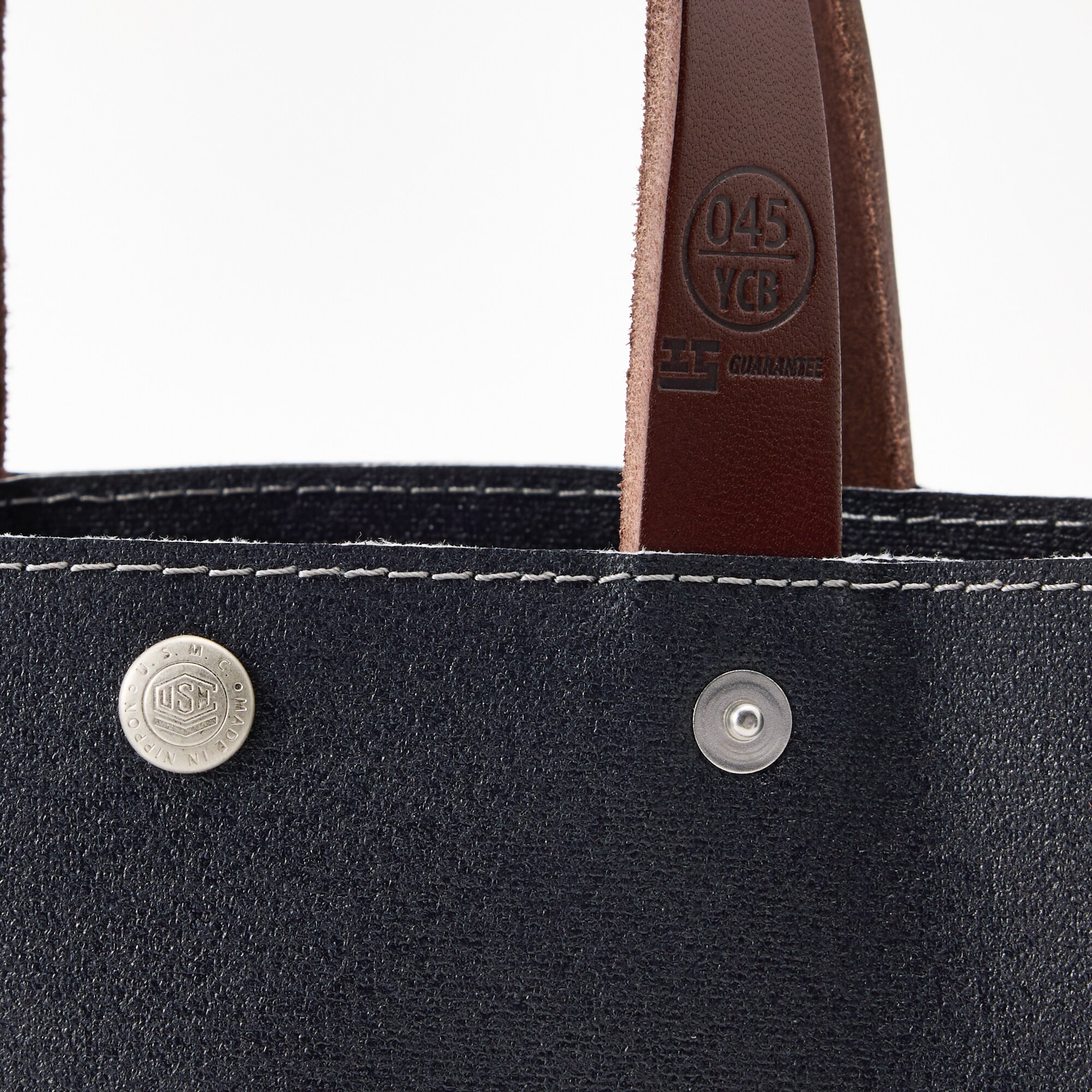 横濱帆布鞄　Ｈ　ネイビー（森野艦船帆布）