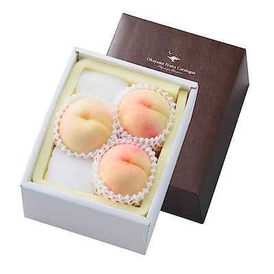 【３回お届け】岡山県　総社もも生産組合の桃　食べ比べ　約１ｋｇ（３～４玉）×３回