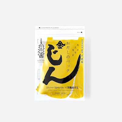 京都府　おだしのうね乃　おだしのパックじん（金）ミニ