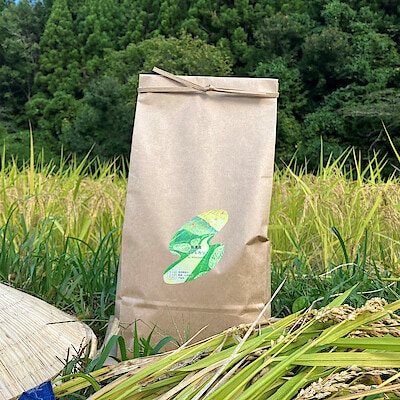 佐渡産　ミライサト　山あいの棚田米　天日干し「コシヒカリ」５ｋｇ