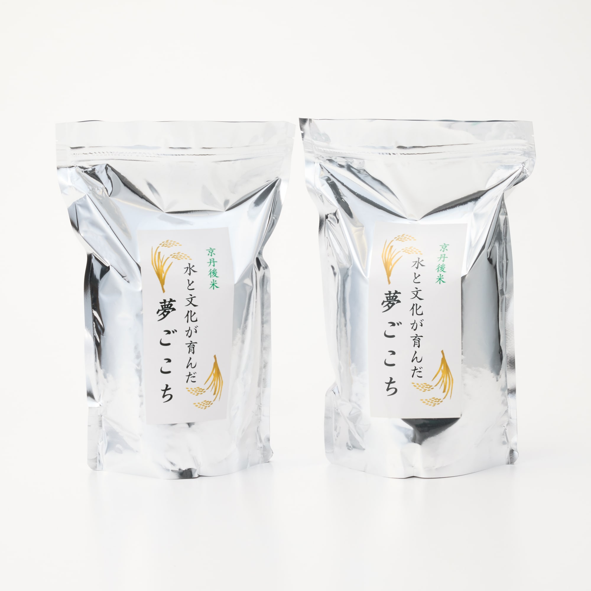 京都府京丹後市産　ファームコナカのお米　水と文化が育んだ「夢ごこち」　2ｋｇ （１ｋｇ×２袋）