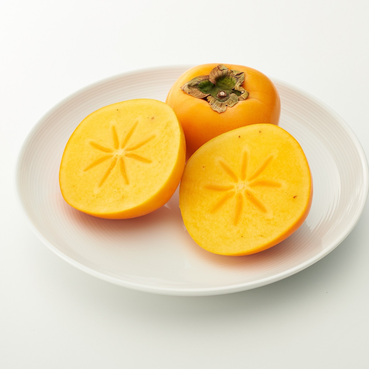 佐渡産　吹上農園の柿　約１．５ｋｇ（６玉）【ギフトにおすすめ】