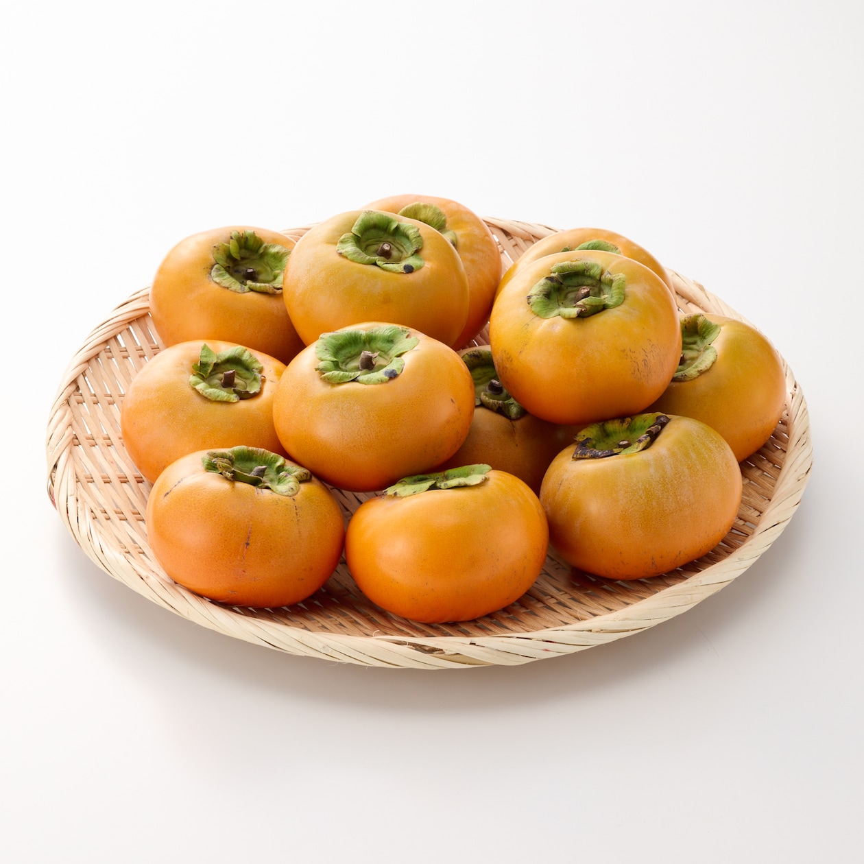 鳥取県産　ひろおかファームの柿「輝太郎」家庭用・約４ｋｇ（１０〜１５玉）