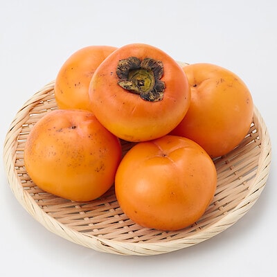 福島県産　会津松原農園の「会津みしらず柿」約１．５ｋｇ（５個入り）