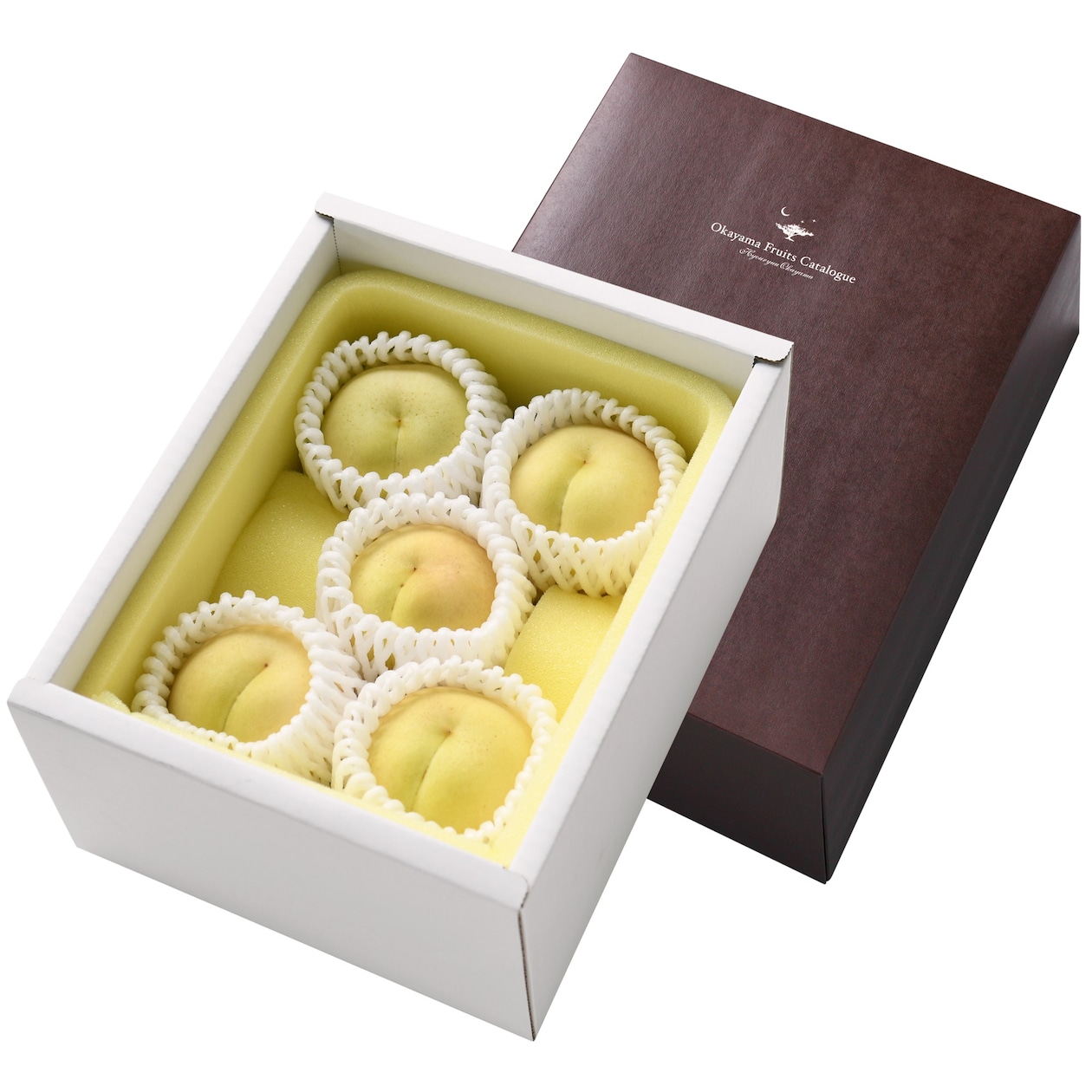 岡山県総社市　総社もも生産組合「冬桃がたり」約９００ｇ【ギフトにおすすめ】