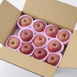 福島県産　大友農園のりんご「サンふじ」　家庭用・約２．７ｋｇ（８～１３玉）（ＧＡＰ認証）